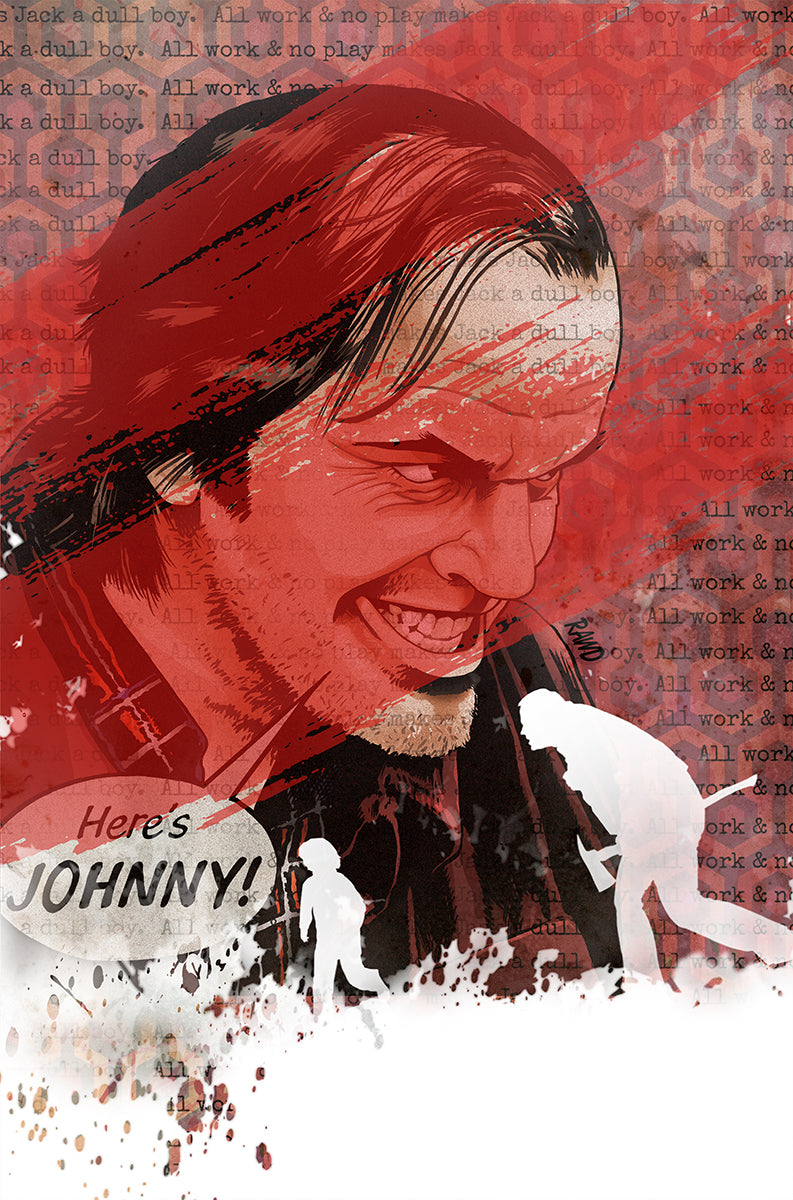 Here's Johnny! print