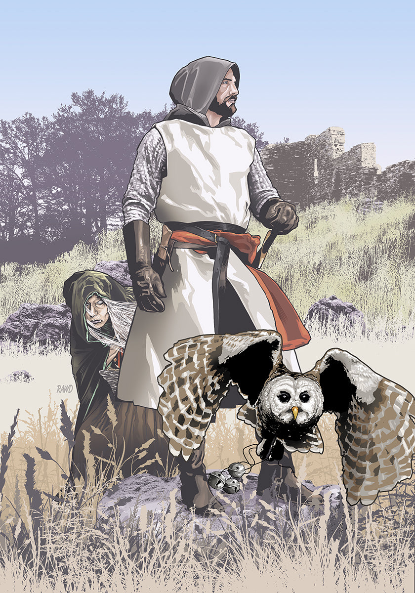 The Crusader print
