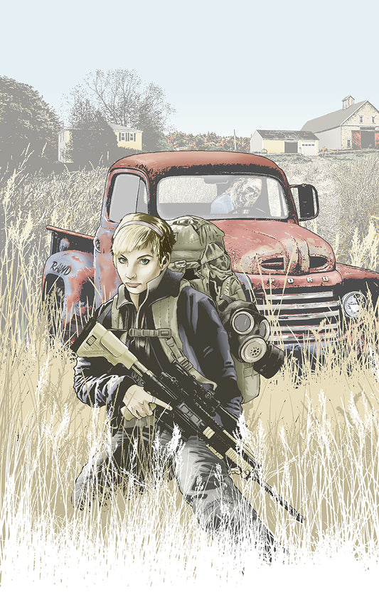 Down on the farm print