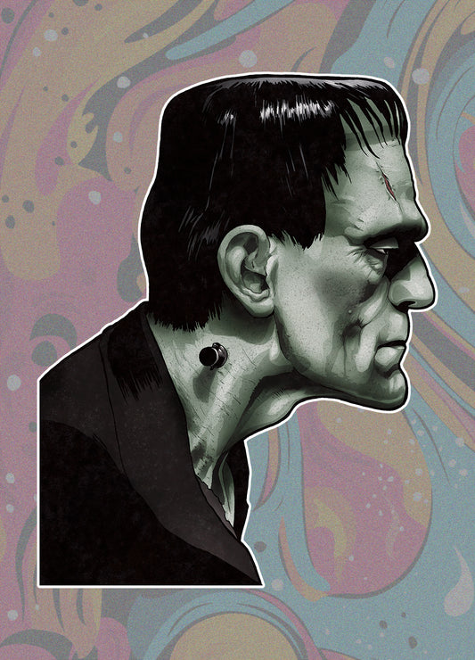 Frankenstien decal