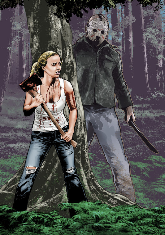 Friday the 13th print