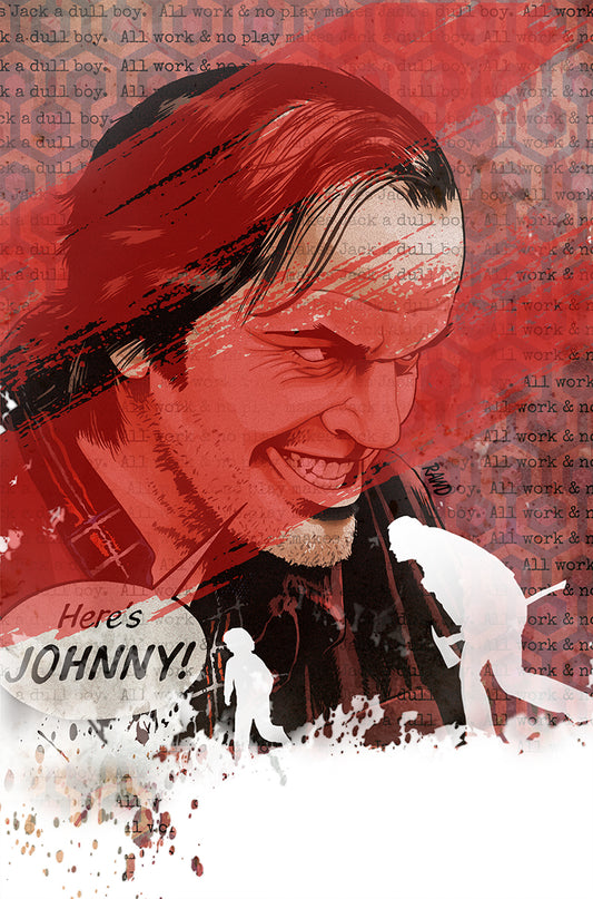 Here's Johnny! print