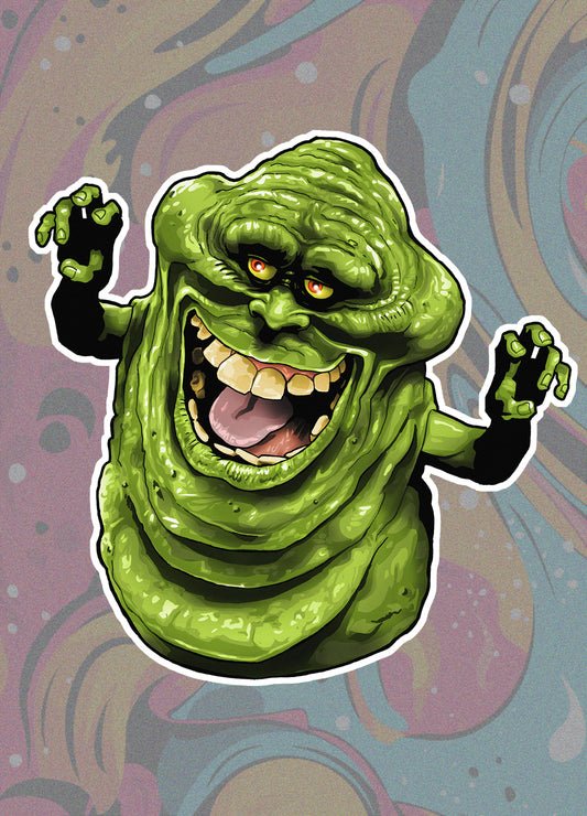 Slimer decal