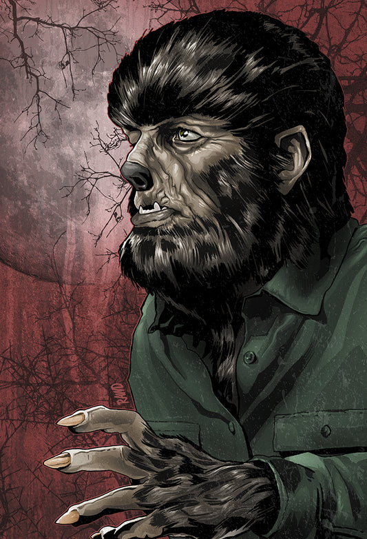 Classic Wolfman print