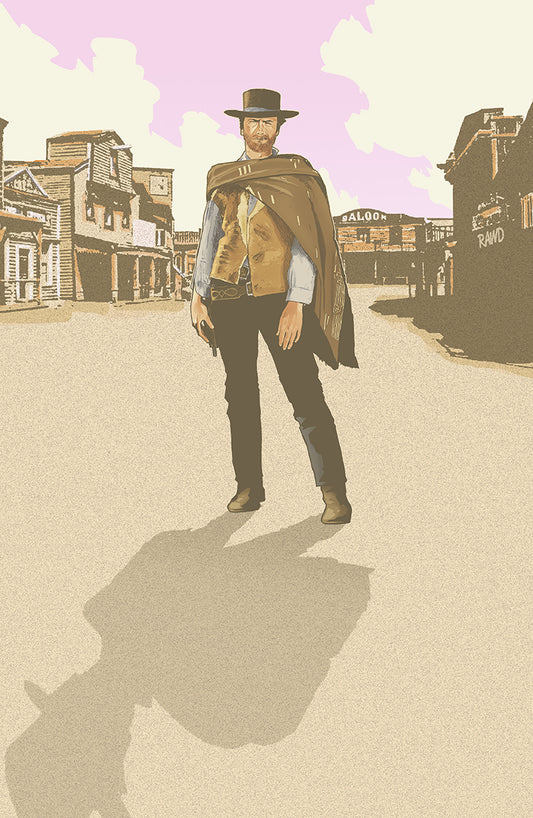 Clint Eastwood print