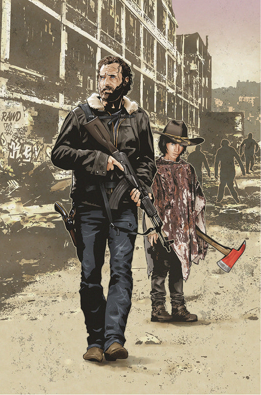 The Walking dead print
